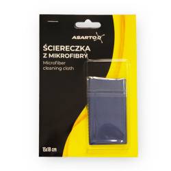 Asarto Ściereczka czyszcząca z mirofibry 15 x 18 cm (blister)