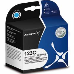 Atrament alternatywny Asarto Brother LC123C CYA 600str