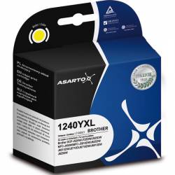 Atrament alternatywny Asarto Brother LC1240YXL YEL 18,0ml 1200str
