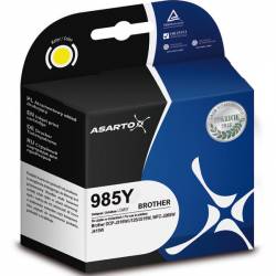 Atrament alternatywny Asarto Brother LC985Y YEL 18,0ml 850str