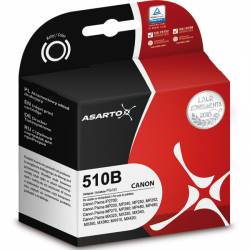 Atrament alternatywny Asarto Canon PG-510 BLA 9,0ml 220str