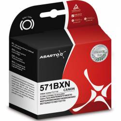 Atrament alternatywny Asarto Canon CLI-571BK XL BLA 11,8ml 4425str