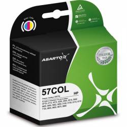 Atrament alternatywny Asarto HP 57 C6657AE CMY 18,0ml 436str