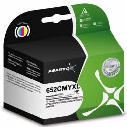 Atrament alternatywny Asarto HP 652 F6V24A CMY 400str