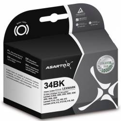 Atrament alternatywny Asarto Lexmark 34XL 18C0034E BLA 21,0ml 475str