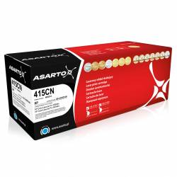 Toner alternatywny Asarto HP 415A W2031A (bez chip) CYA 2,1K