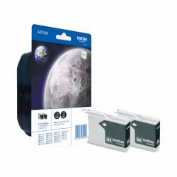 Atrament oryginalny Brother LC1000BKBP2 BLA 2x 500str