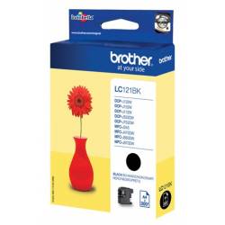 Atrament oryginalny Brother LC121BK BLA 300str
