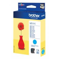 Atrament oryginalny Brother LC121C CYA 300str