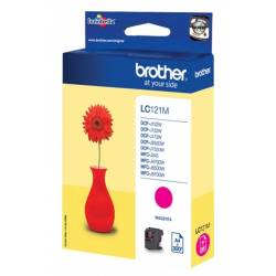 Atrament oryginalny Brother LC121M MAG 300str