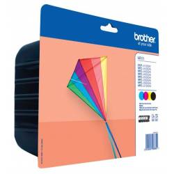 Atrament oryginalny Brother LC223VALBP CMYK BLA/CYA/MAG/YEL 550str