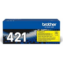 Toner oryginalny Brother TN-421Y YEL 1,8K