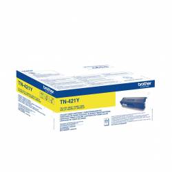 Toner oryginalny Brother TN-421Y YEL 1,8K