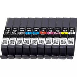 Tusz oryginalny Canon PFI-300MBK/PBK/CO/GY/R/C/M/Y/PC/PM PFI300 4192C008 14,4m