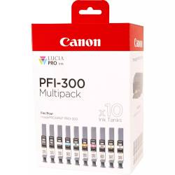Tusz oryginalny Canon PFI-300MBK/PBK/CO/GY/R/C/M/Y/PC/PM PFI300 4192C008 14,4m
