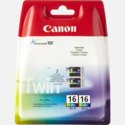 Atrament oryginalny Canon BCI-16C 9818A002 CMY 2x 2,5ml 199str