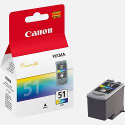 Atrament oryginalny Canon CL-51 0618B001 CMY 21,0ml 545str