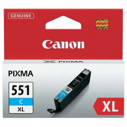Atrament oryginalny Canon CLI-551C XL 6444B001 CYA 11,0ml