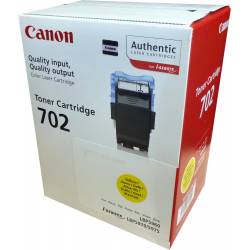 Toner oryginalny Canon 702 CRG-702 CRG702Y 9642A004 YEL 10,0K