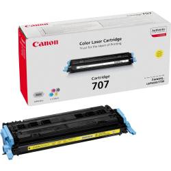 Toner oryginalny Canon 707 CRG-707Y CRG707Y 9421A004 YEL 2,0K