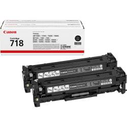 Toner oryginalny Canon 718 CRG-718 CRG718 2662B005 BLA 2x 6,8K