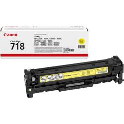 Toner oryginalny Canon 718 CRG-718Y CRG718Y 2659B002 YEL 2,9K