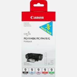 Atrament oryginalny Canon PGI-9MBK/PC/PM/R/G 1033B013 MBLA/PCYA/PMAG/RED/GRE 14,0ml