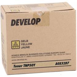Toner oryginalny Develop TNP50Y A0X52D7 YEL 5,0K