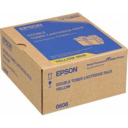 Toner oryginalny Epson 0606  YEL 2x 7,5K