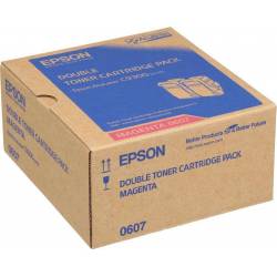 Toner oryginalny Epson 0607 MAG 2x 7,5K