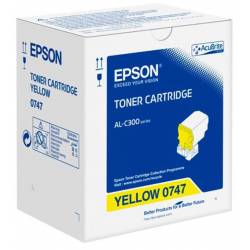 Toner oryginalny Epson 0747 YEL 8,8K
