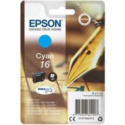 Atrament oryginalny Epson 16 T1622 CYA 3,1ml 165str