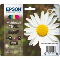 Atrament oryginalny Epson 18XL T1816 BLA 11,5ml 470str, CYA/MAG/YEL 6,6ml 450str