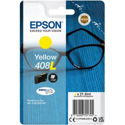 Atrament oryginalny Epson 408L T09K4 YEL 21,6ml 1,7K