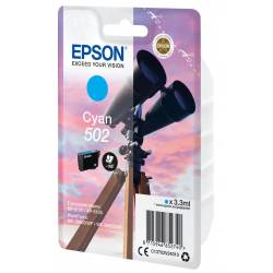 Atrament oryginalny Epson 502 T02V24010 CYA 3,3ml 165str