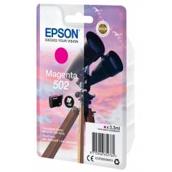 Atrament oryginalny Epson 502 T02V34010 MAG 3,3ml 165str