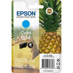 Atrament oryginalny Epson 604 T10G2 CYA 2,4ml 130str