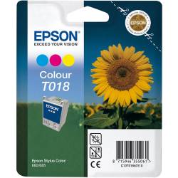 Atrament oryginalny Epson T018 CMY 37,0ml 300str