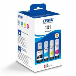 Atrament oryginalny Epson 101 T03V64A BLA/CYA/MAG/YEL 127,0ml, 3x 70,0ml