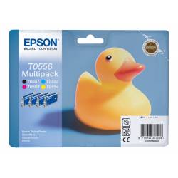 Atrament oryginalny Epson T0556 BLA/CYA/MAG/YEL 8,0ml 290str