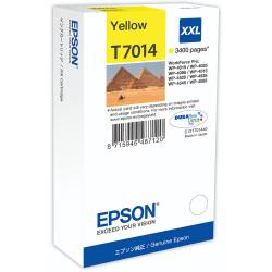 Atrament oryginalny Epson T7014 YEL 3,4K