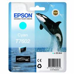 Atrament oryginalny Epson T7602 CYA 25,9ml
