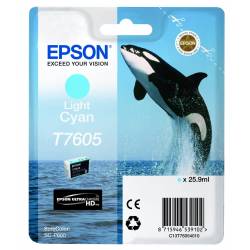 Atrament oryginalny Epson T7605 LCYA 25,9ml