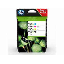 Atrament oryginalny HP 963XL 3YP35AE BLA 47,8ml 2,0K, CYA 22,7ml 1,6K, MAG 23,2ml 1,6K, YEL 22,9ml 1,6K