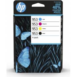 Atrament oryginalny HP 953 6ZC69AE BLA 23,5ml 1000str, CYA/MAG/YEL 10,0ml 700str