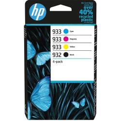 Atrament oryginalny HP 932/933 6ZC71AE BLA 8,5ml 400str, CYA/MAG/YEL 4,0ml 330str