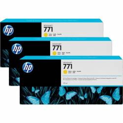 Atrament oryginalny HP 771C B6Y34A YEL 3x 775,0ml