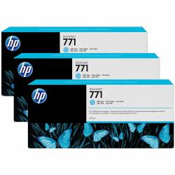 Atrament oryginalny HP 771C B6Y36A LCYA 3x 775,0ml