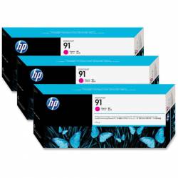 Atrament oryginalny HP 91 C9484A MAG 3x 775,0ml