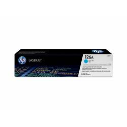 Toner oryginalny HP 126A CE311A CYA 1,0K